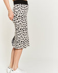 PLUS Jade By Jane Animal Print Sweater Skirt