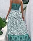 Floral Boho Shirred Cami Maxi Dress