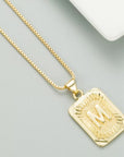 Classy Pendant Talia Initial Gold Letter Necklace