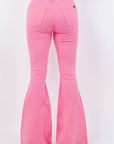 GJG Denim Bell Bottom Jean in Pink - Inseam 30"