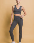 Love Tree High Waist Leggings with Side Pockets