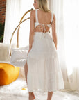 One and Only Collective  Eyelet Embroidered Maxi Dress - Online Only