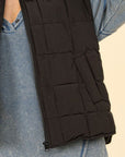 VERY J Zip Up Puffer Padded Warm Vest