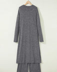 Duster Cardigan T-Shirt & Pants Lounge Set