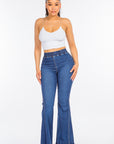 American Bazi High Waist Curvy Flare Jeans