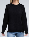 Zenana Raglan Chenille Sweater