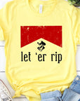 Let Er Rip Graphic Tee PLUS