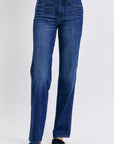 Judy Blue Full Size High Waist Tummy Control Straight Jeans