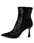 Samia Sequin Lace Boots