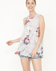 Plus Floral tunic