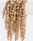 Mix Pearls Drop Statement Stretch Bracelet