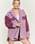 Jade by Jane Colorblock Sherpa Jacket