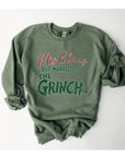 Mrs. Claus but Married to the Grinch Sweatshirt