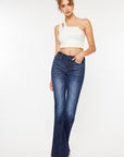 Kan Can USA Mid Rise Flare Jeans