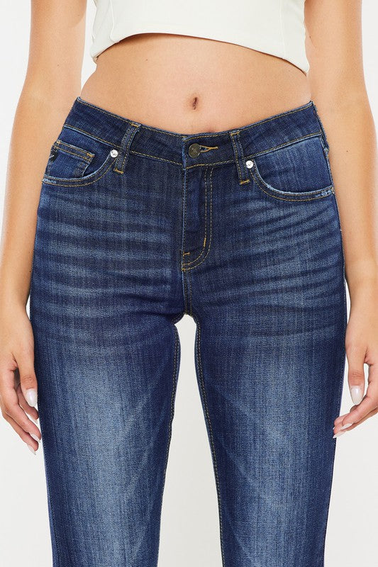 Kan Can USA Mid Rise Flare Jeans