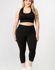 Buttery Soft Capri Activewear  Leggings