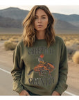 Creepin It Country Unisex Fleece Sweatshirt