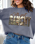 Get Ranchy Oversized Graphic Fleece Sweatshirts