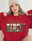 Get Ranchy Oversized Graphic Fleece Sweatshirts