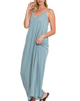 Zenana V-Neck Cami Dress in Multiple Colors