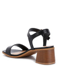 Varya Stacked Heel Sandals