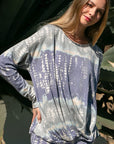 e Luna PLUS Bamboo Tie Dye Sweatshirt