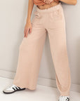 HYFVE High Rise Wide Leg Drawstring Pants