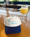 Mom's Drink Martinis - Navy Vintage Trucker Hat - My Pampered Life Seattle