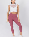 Buttery Soft Capri Activewear Leggings