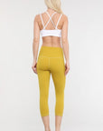 Buttery Soft Capri Activewear Leggings