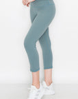 Buttery Soft Capri Activewear Leggings