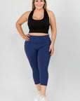 Buttery Soft Capri Activewear  Leggings