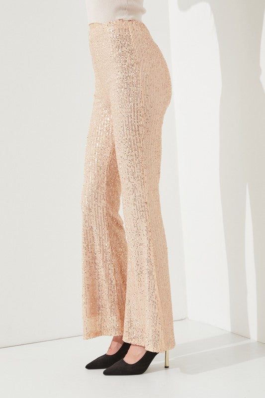 Jade By Jane High Waist Sequin Pants