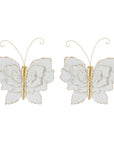 Floral Butterfly Shelf Sitter (Set of 2)