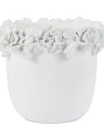 Decorative Floral Sculpted Container