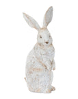 Distressed Rabbit Statue 14.25"H