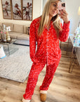 Candy Cane Pajama Set - My Pampered Life Seattle