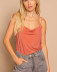 POL Feels Like a Rose Petal Cami Top - Online Only