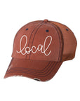 Local Embroidered trucker hat