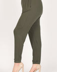 Plus Size High Waist Loose fit pants