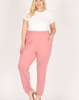 Plus Size High Waist Loose fit pants