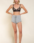 POL Light Weight Ruffle Trim Shorts