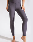 Plus Size V-Waist Full Length Leggings