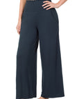 Zenana Smocked Waistband Lounge Pant - My Pampered Life Seattle