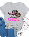 Unisex Fit Short Sleeve Graphic Lets Go Girls T-Shirt - Online Only