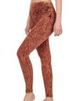 Zenana Mineral Washed Wide Waistband Yoga Leggings - Online Only