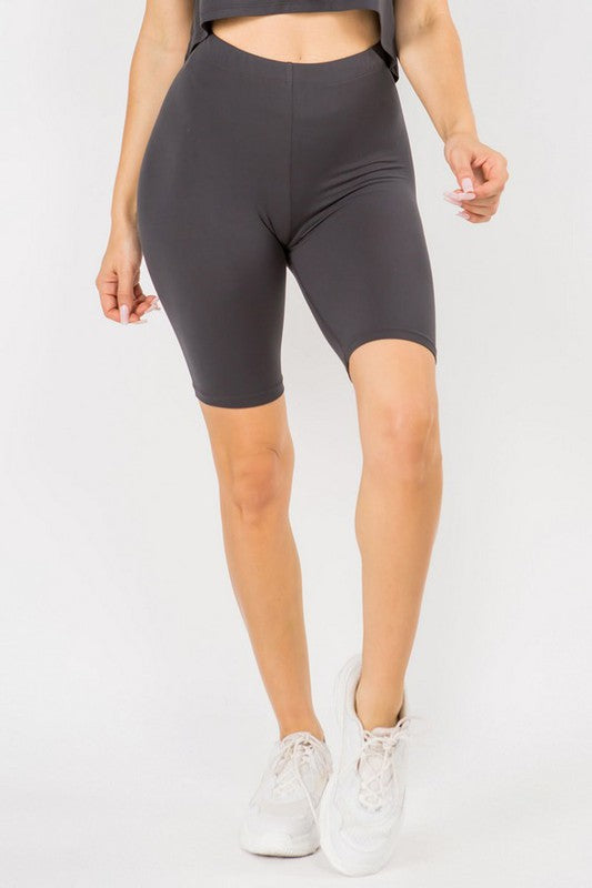 Yelete Women's Peach Skin Bike Shorts