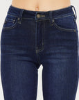 Kan Can High Rise Dark Wash Flare - Online Only