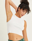 HYFVE Ribbed Knit Cropped Tank