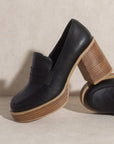 Oasis Society Hannah - Platform Penny Loafers